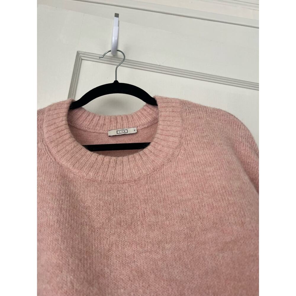 AYR The Kickback Blush Pink Crew Sweater - Picture 5 of 9